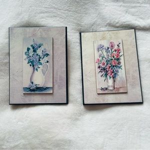Set of 2 wall art pieces